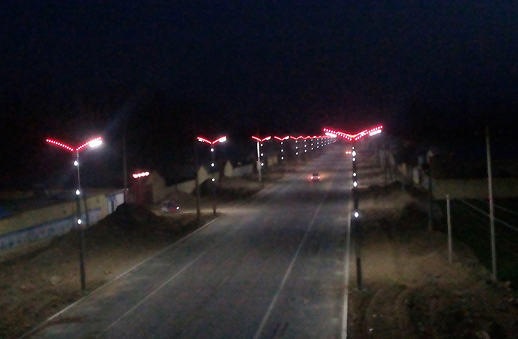 LED路燈安裝案例 LED路燈安裝案例